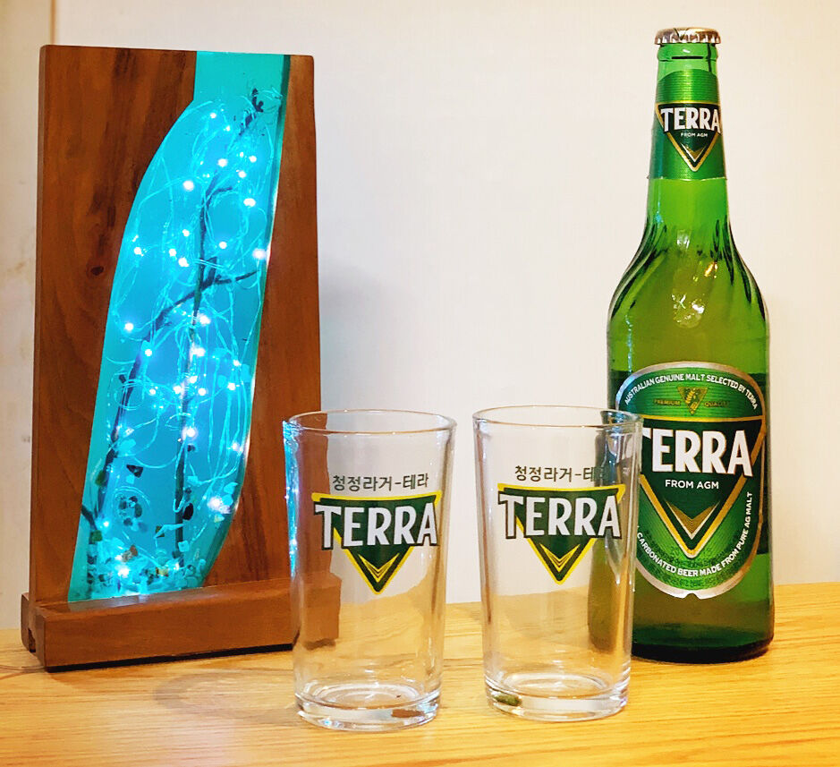 韓国ビール「TERRAグラス」 | Woori Store