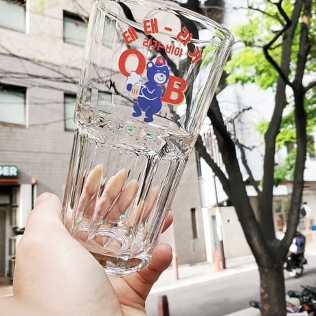 OBラガーカスタム「焼酎」「小ビール」「大ビール」グラス