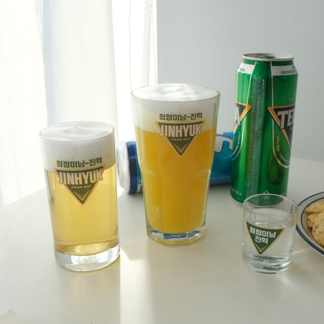 「TERRA」カスタム「焼酎」「小ビール」「大ビール」グラス