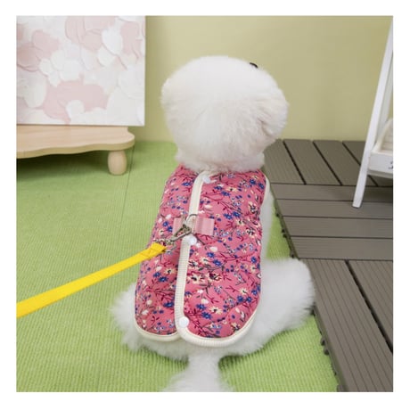 わんちゃんベスト 冬服 ハーネス ダウン