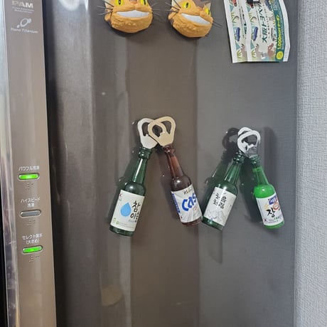韓国お酒フィギュアのオープナー
