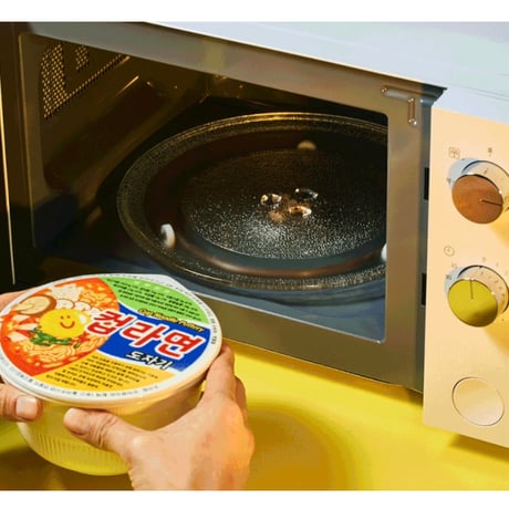 かわいいカップ麺容器