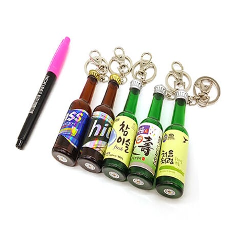 韓国お酒キーホルダー