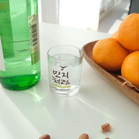「チョウムチョロム」カスタム焼酎グラス