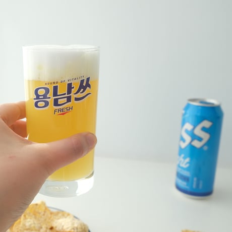 「CASS」カスタム「焼酎」「小ビール」「大ビール」グラス