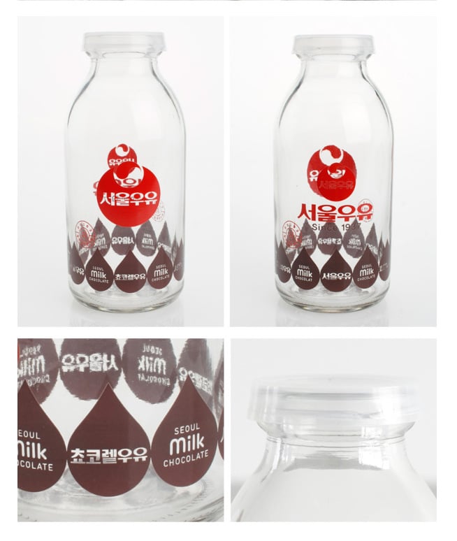 ソウル牛乳」レトロ牛乳瓶 | Woori Store