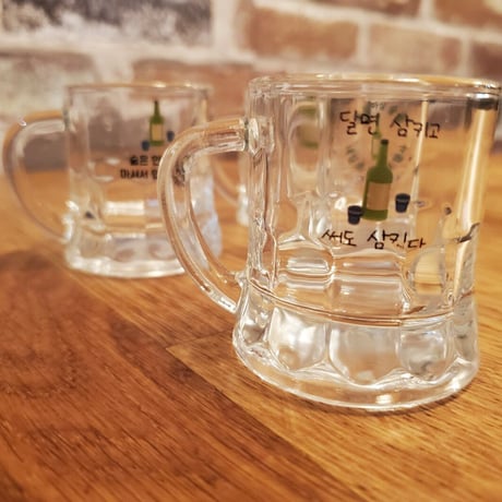 取っ手付き焼酎グラス「名言シリーズ」