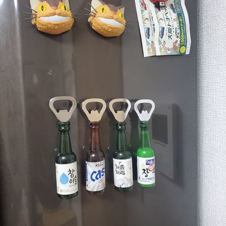 韓国お酒フィギュアのオープナー