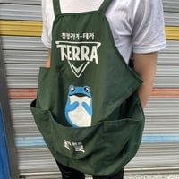 「眞露×TERRA」ポケット付きエプロン