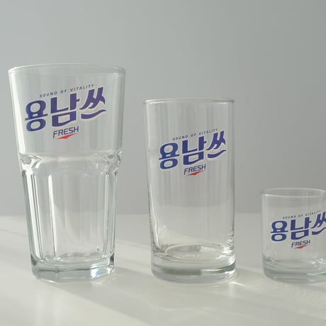 「CASS」カスタム「焼酎」「小ビール」「大ビール」グラス