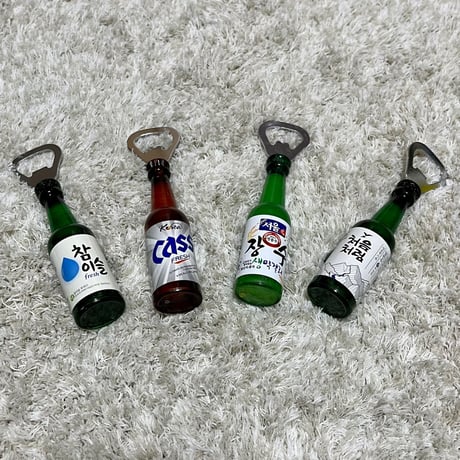 韓国お酒フィギュアのオープナー