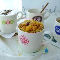 「韓国ブランド」カスタムマグカップ＊レゴタイプコップ*