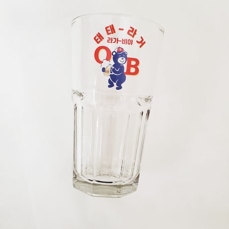 OBラガーカスタム「焼酎」「小ビール」「大ビール」グラス