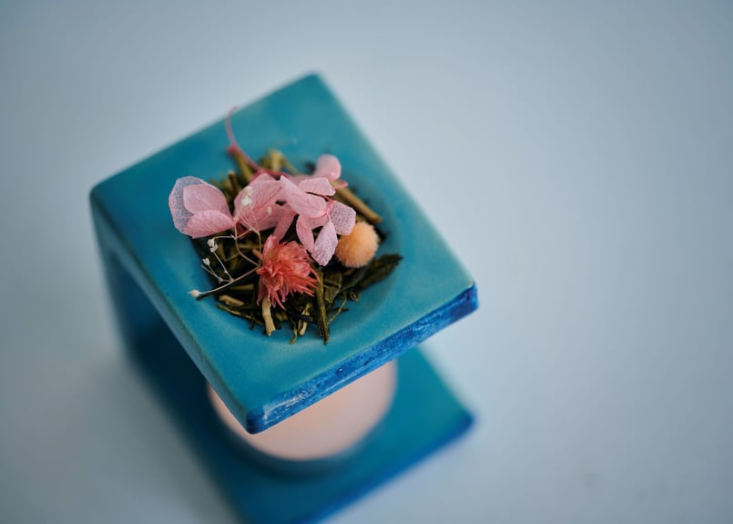茶葉を使った和のアロマポット「Square(茶香炉)」 | 茶和花 茶葉を使った和のアロマポット「Square(茶香炉)」 | 茶和花