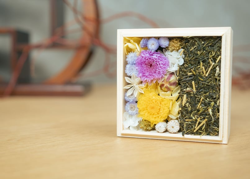 木箱の茶和花「源氏物語」 | 茶和花 公式オンラインショップ