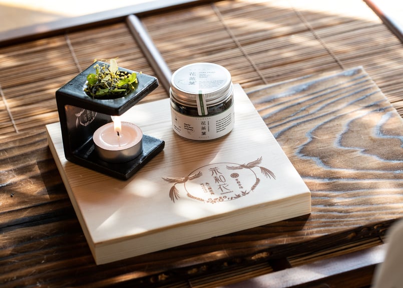 茶葉を使った和のアロマポット「Square(茶香炉)」 | 茶和花 茶葉を使った和のアロマポット「Square(茶香炉)」 | 茶和花