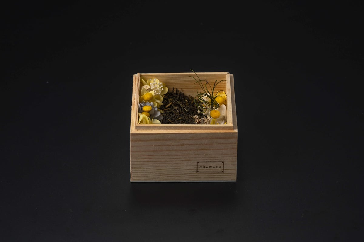 木箱の茶和花「黄 檗」 | 茶和花 公式オンラインショップ