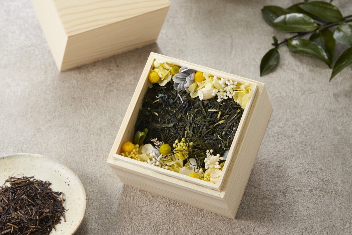 木箱「黄 檗」 | 茶和花 公式オンラインショップ