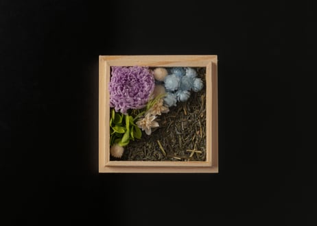 畳の茶和花「小さな宝石(SANKAKU)」