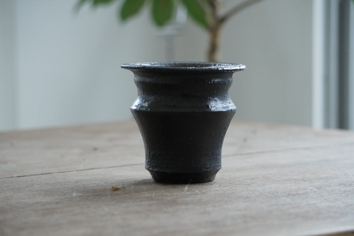 備前焼 花入 大桐大作 備前焼 花入 大桐大作 備前焼花入(桐箱付き)作家：松笠 浩三
