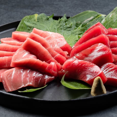 メキシコ産  養殖本マグロ  生鮮柵製品 約400g (2柵 : 赤身1＋大トロ1、または赤身1＋中トロ1)