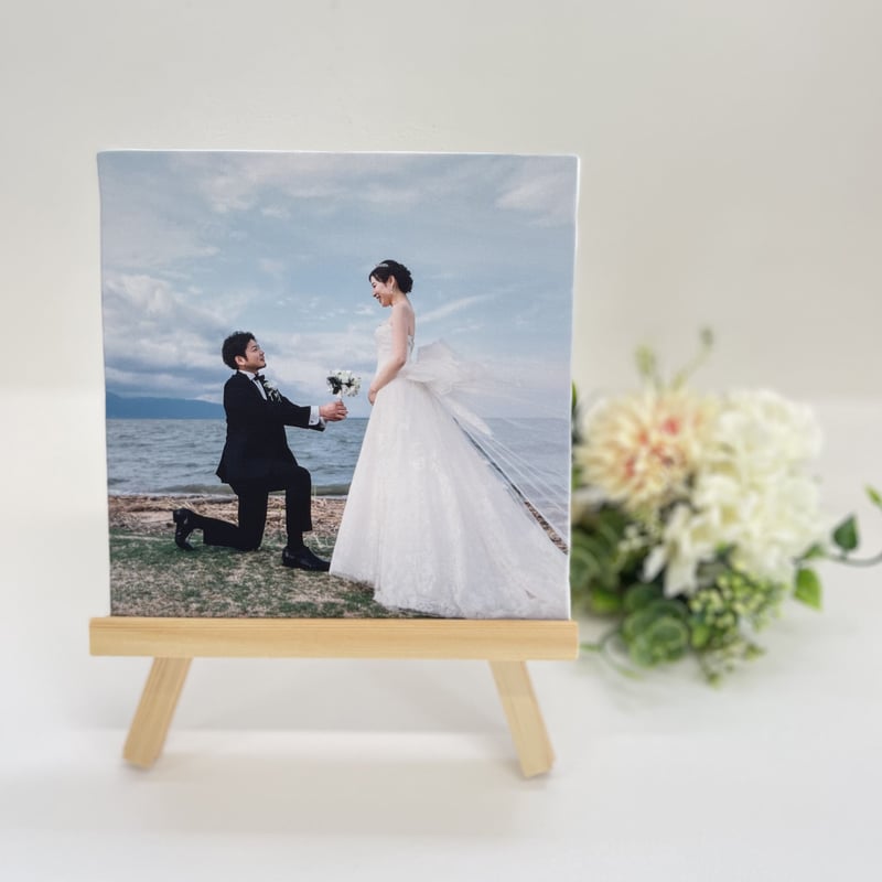 ビョンウソク　キャンパス風プリントフォトスタンド キャンバスフォトプリント | 縁璃 YUKARI