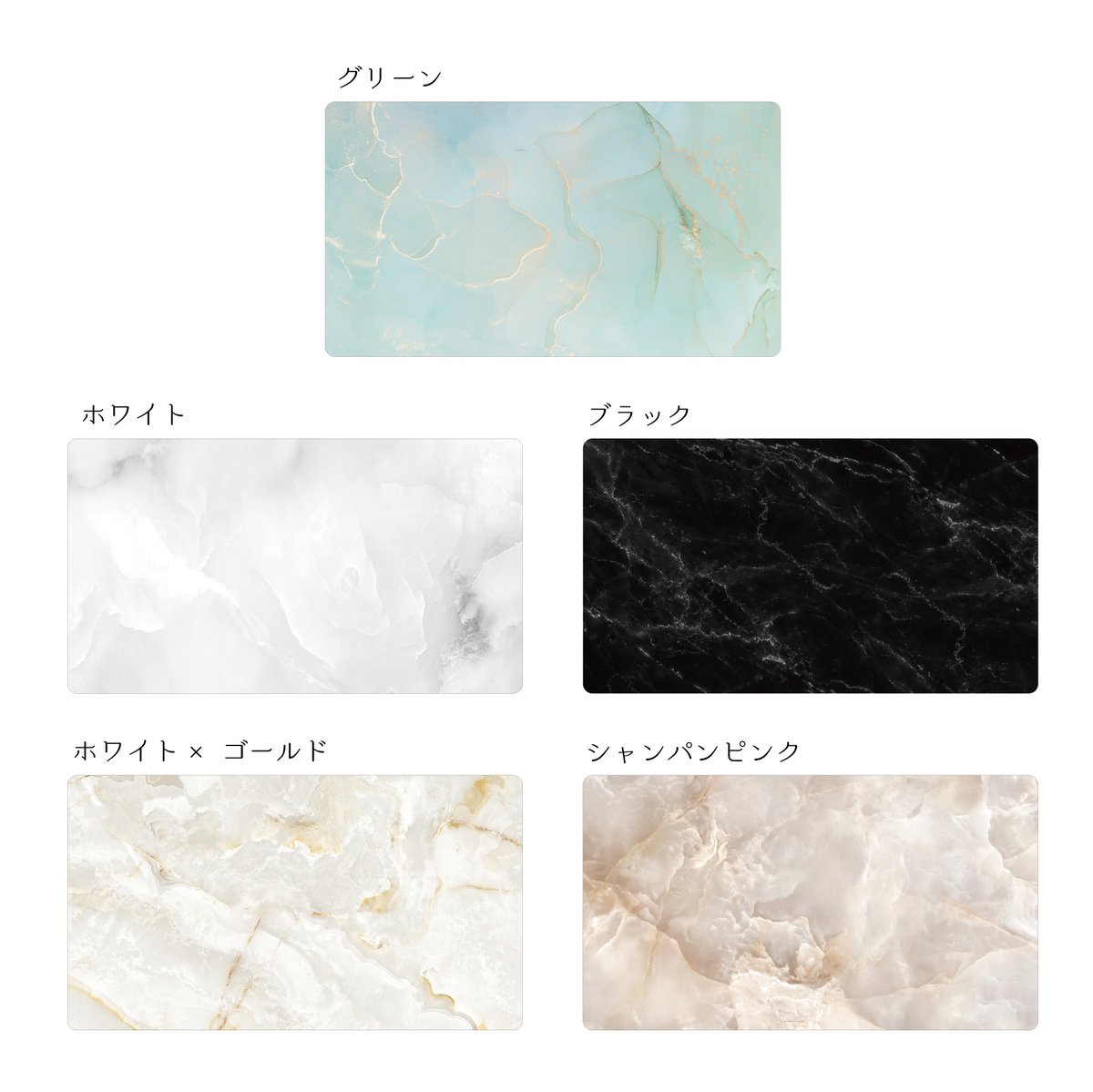 アクリル サイン プレート大理石調 | 縁璃 YUKARI