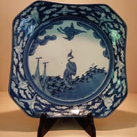 清花菊花紋小皿 | SunmoonCafe