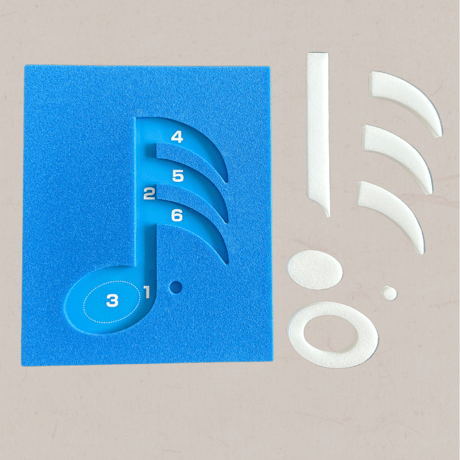 音の長さが変わっていく！《音符パズル》