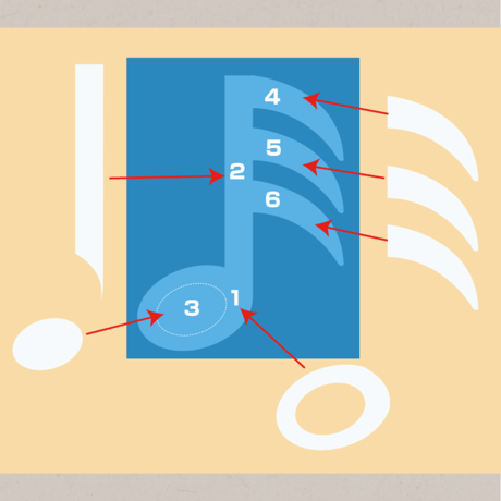 音の長さが変わっていく！《音符パズル》