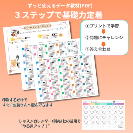 線と間の違いをおぼえる！｜音楽プチドリル30No.22導入編【楽典～線と間】