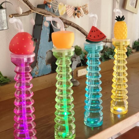 光る!!FRUIT CUP(フルーツカップ)　10個セット