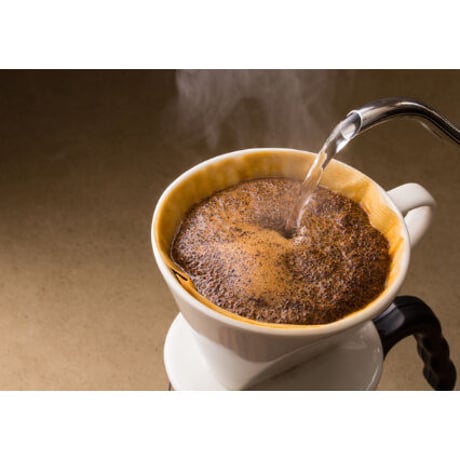 シェフから生まれた本格ブレンドコーヒー【アオアクア】豆タイプ1kg業務用パック