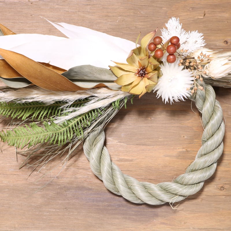 しめ縄リース mini | f_b_bouquet STORE