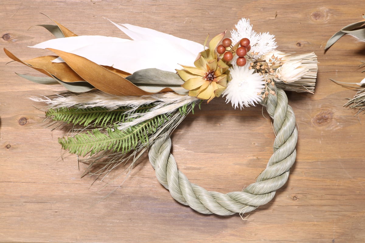 しめ縄リース mini | f_b_bouquet STORE