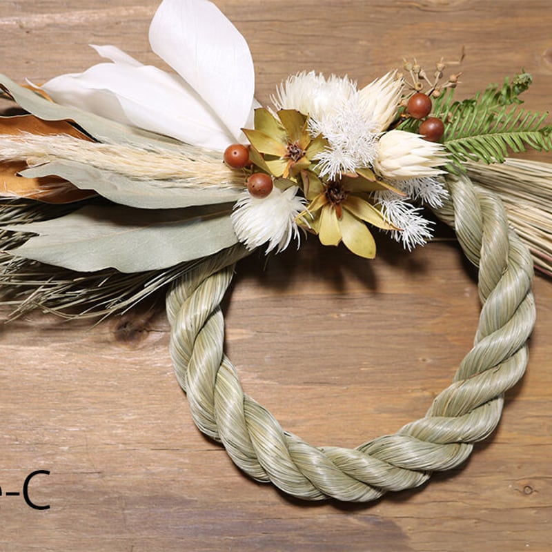 しめ縄リース mini | f_b_bouquet STORE