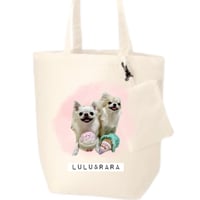 チワワのルルとララ🐾デザイントートバッグ♡ファングッズ
