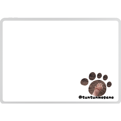 tuntunmegane陽太さん時計（ポストカード付き）