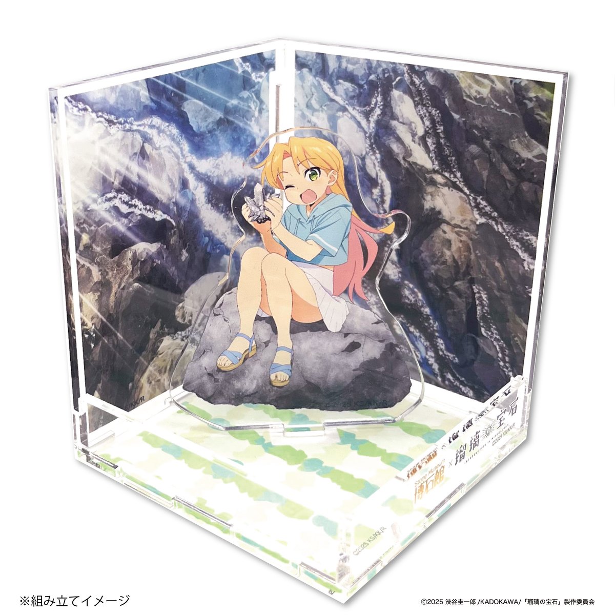 瑠璃の宝石】アクリルジオラマ 瑠璃ver. | Hakusekikan store