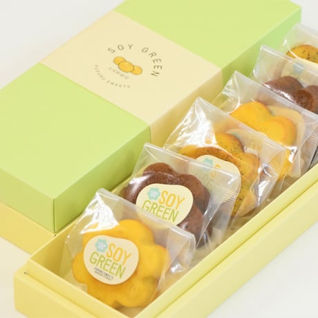 ソイグリーン6個セット　　　低糖質でおいしい大豆粉のケーキ。
