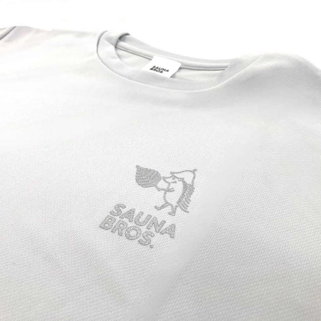 サラッとピースくんドライTシャツ（メタリックストーン