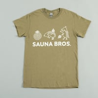 くるりんピースくんTシャツ（プレーリーダスト）