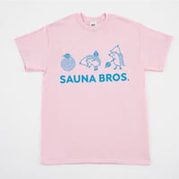 くるりんピースくんTシャツ（ライトピンク）