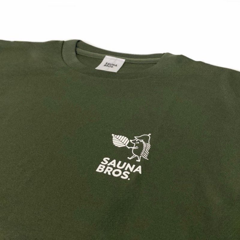 サラッとピースくんドライTシャツ（ディープフォレスト） | SAUNA BROS.