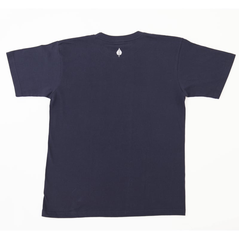 ちょこっとちらっとピースくんTシャツ（ネイビー） | SAUNA BROS.