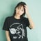 でかでかピースくんTシャツ(黒)