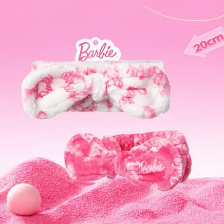 Barbie バービー　ヘアバンド　日本未入荷　タオルターバン　洗顔