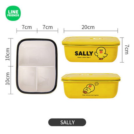 ■受注発注商品　LINE FRIENDS　 陶器お弁当箱　グラタン皿　ランチボックス