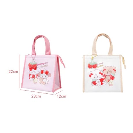 mikko × MINISO ミッコ　保温バッグ　お弁当バッグ　断熱バッグ　日本未発売品