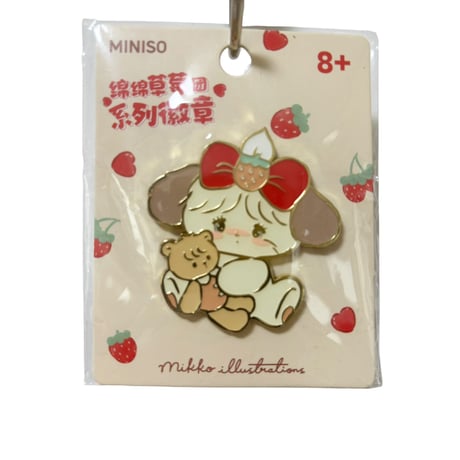 mikko　ミッコ　ピンズ　ピンバッジ　ムース　ラテ　スフレ　キャミー　日本未発売　海外輸入品